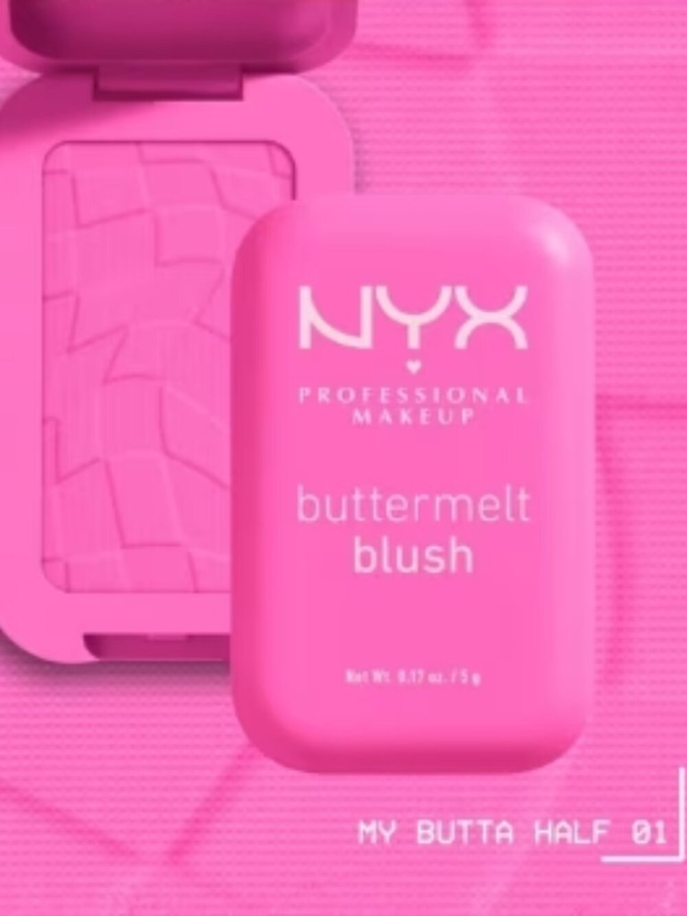 NYX Buttermelt Blush - High Pigment Powder Blush - Picture 6 of 6